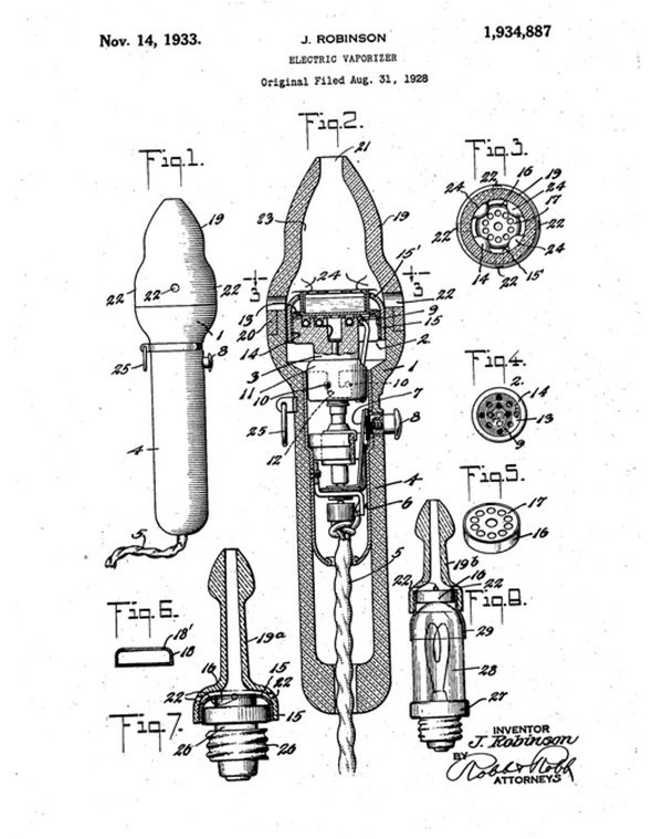 Vaping Patents - Joseph Robinson