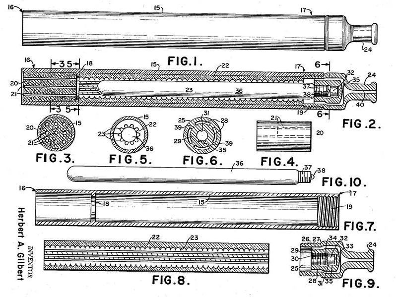 Herbert Gilbert electronic cigarette