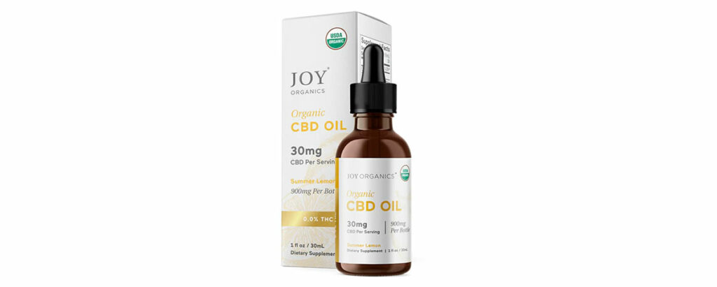 Joy Organics Broad Spectrum CBD Tincture