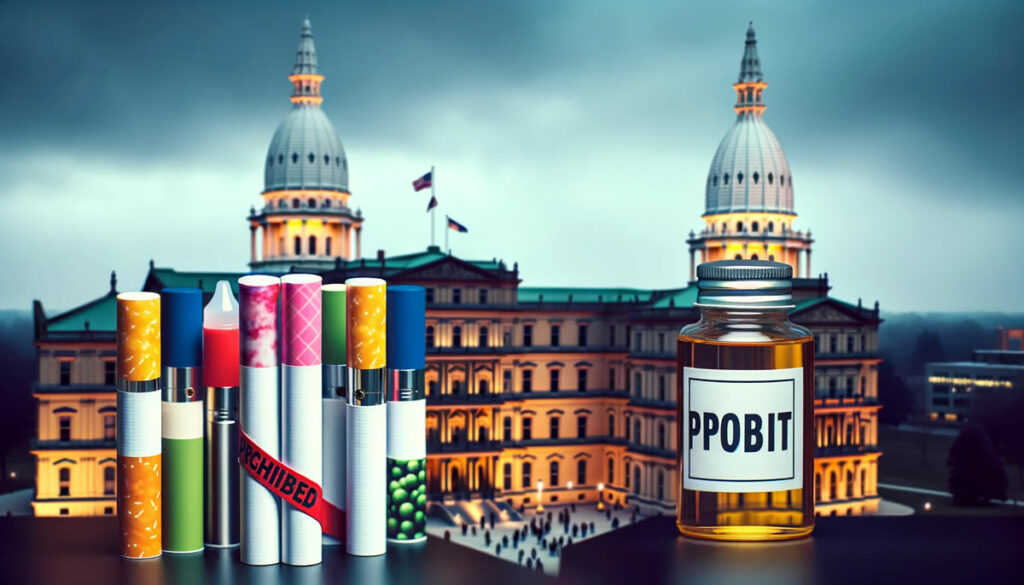 Michigan Bill to End Flavored Vape Sales michigan vaping bill, flavored vapes ban