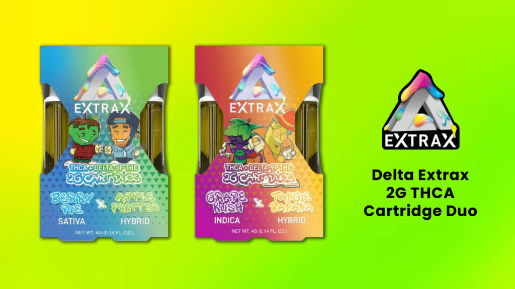 Delta Extrax - 2G THCA Cartridge Duo
