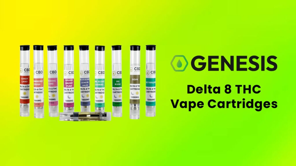 Genesis - Delta 8 THC Vape Cartridges