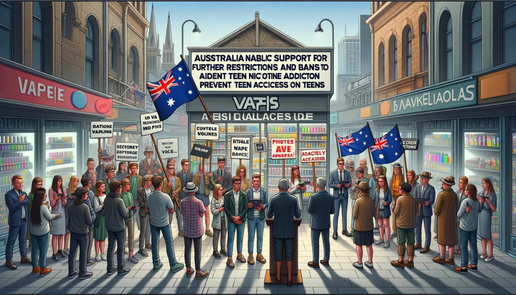 Australia vape regulation support