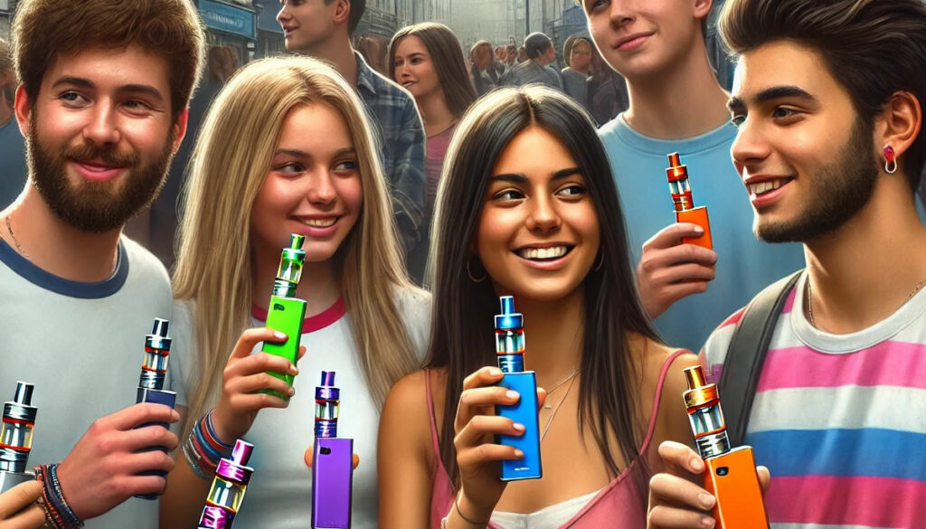 UK youth disposable vape use study