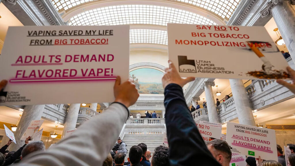 Utah Vape Ban Takes Effect, Leaving Businesses Struggling Utah Vape Ban Takes Effect