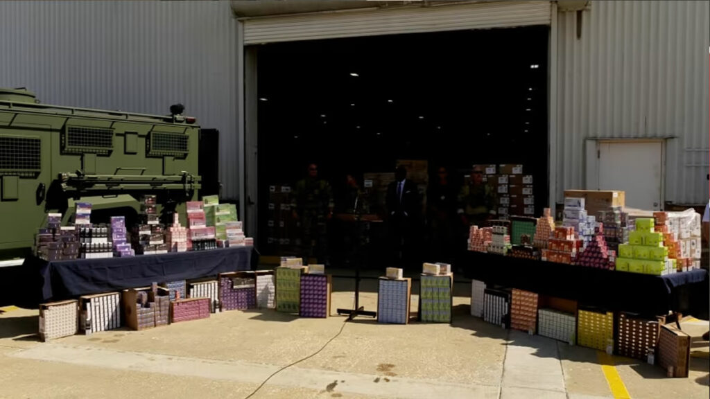 US Authorities Seize $86.5 Million in Unauthorized E-Cigarettes Illegal Vape Crackdown